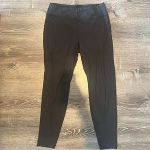 Athleta Warm Black Joggers Medium Tall